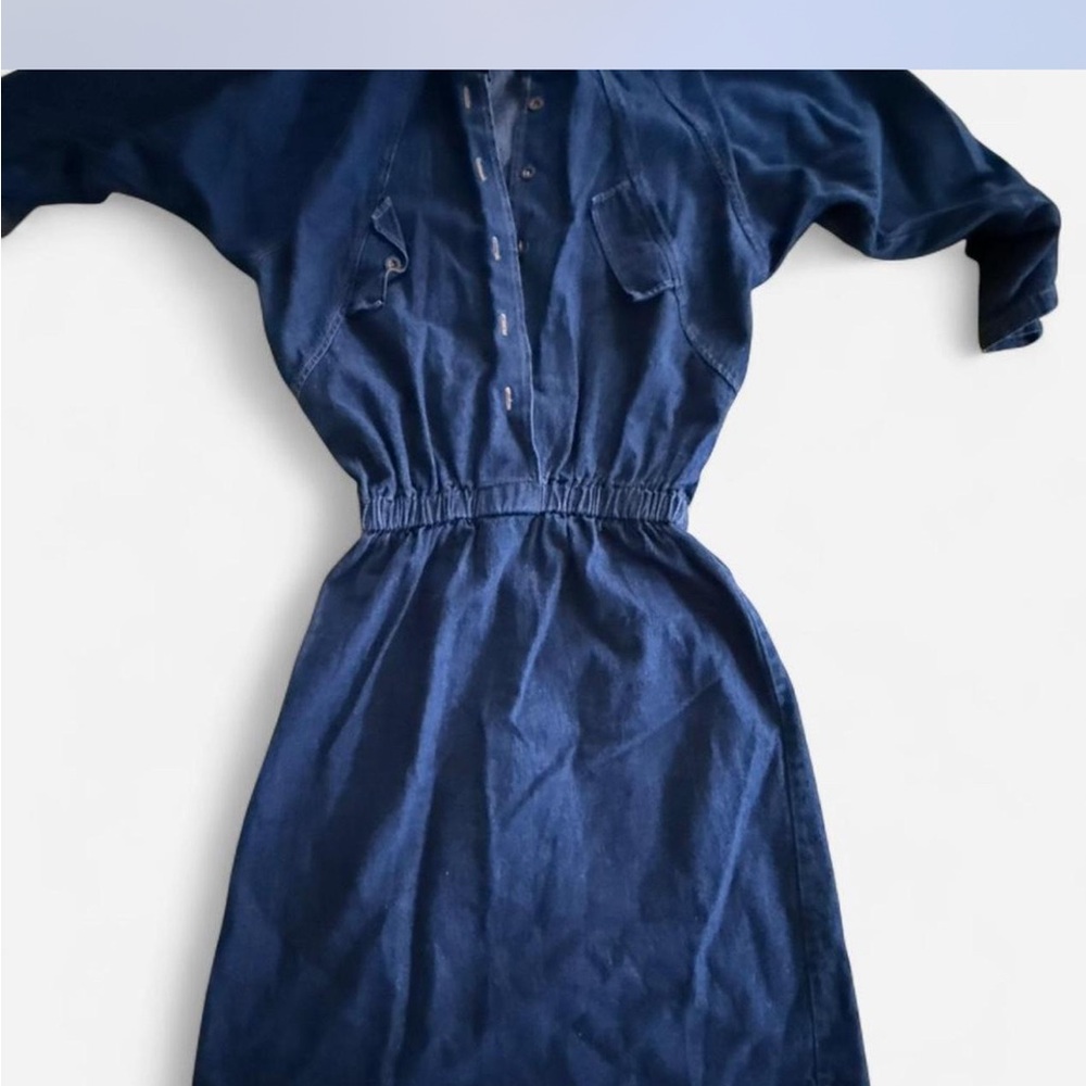 Elegant Navy Blue Dress